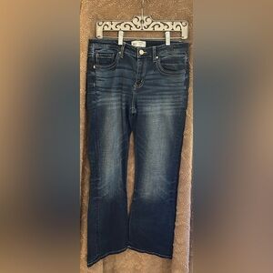 BKE Women’s Dark Wash Bootcut Jeans